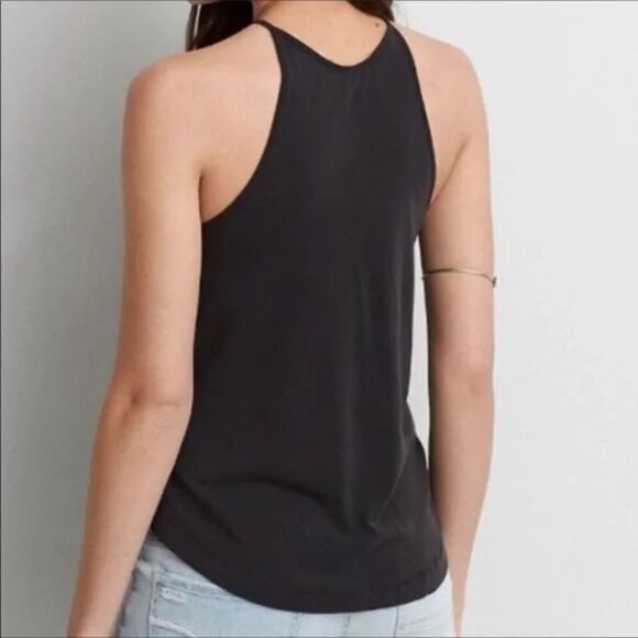 ✨ American Eagle Soft & Sexy Mesh Floral high neck halter Tank✨ - Picture 6 of 6